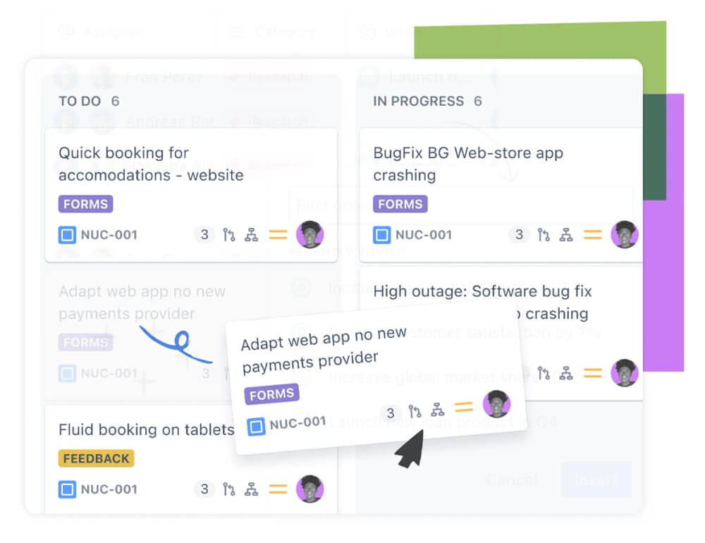 Comparison chart showing Jira pricing plans with Woggle Consulting analysis.